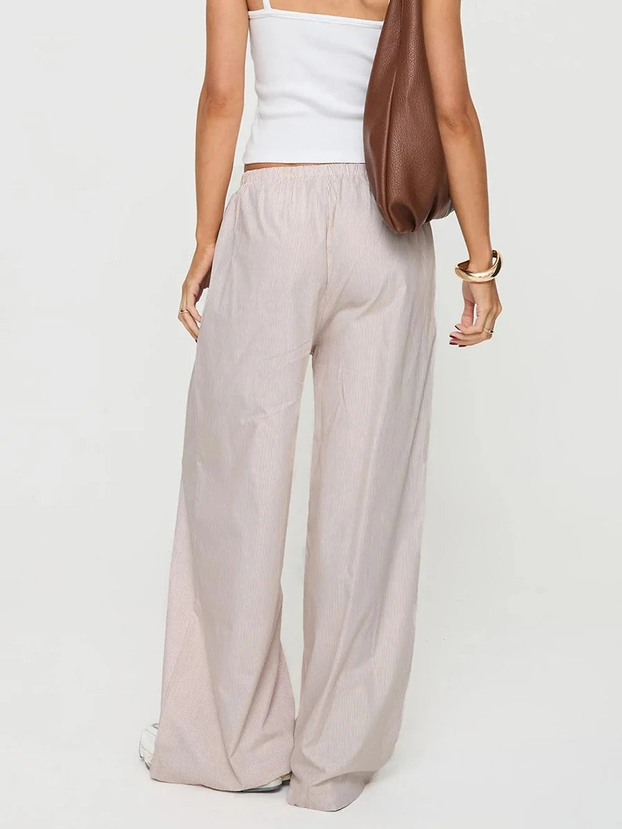 Boho High Waist Palazzo Pants